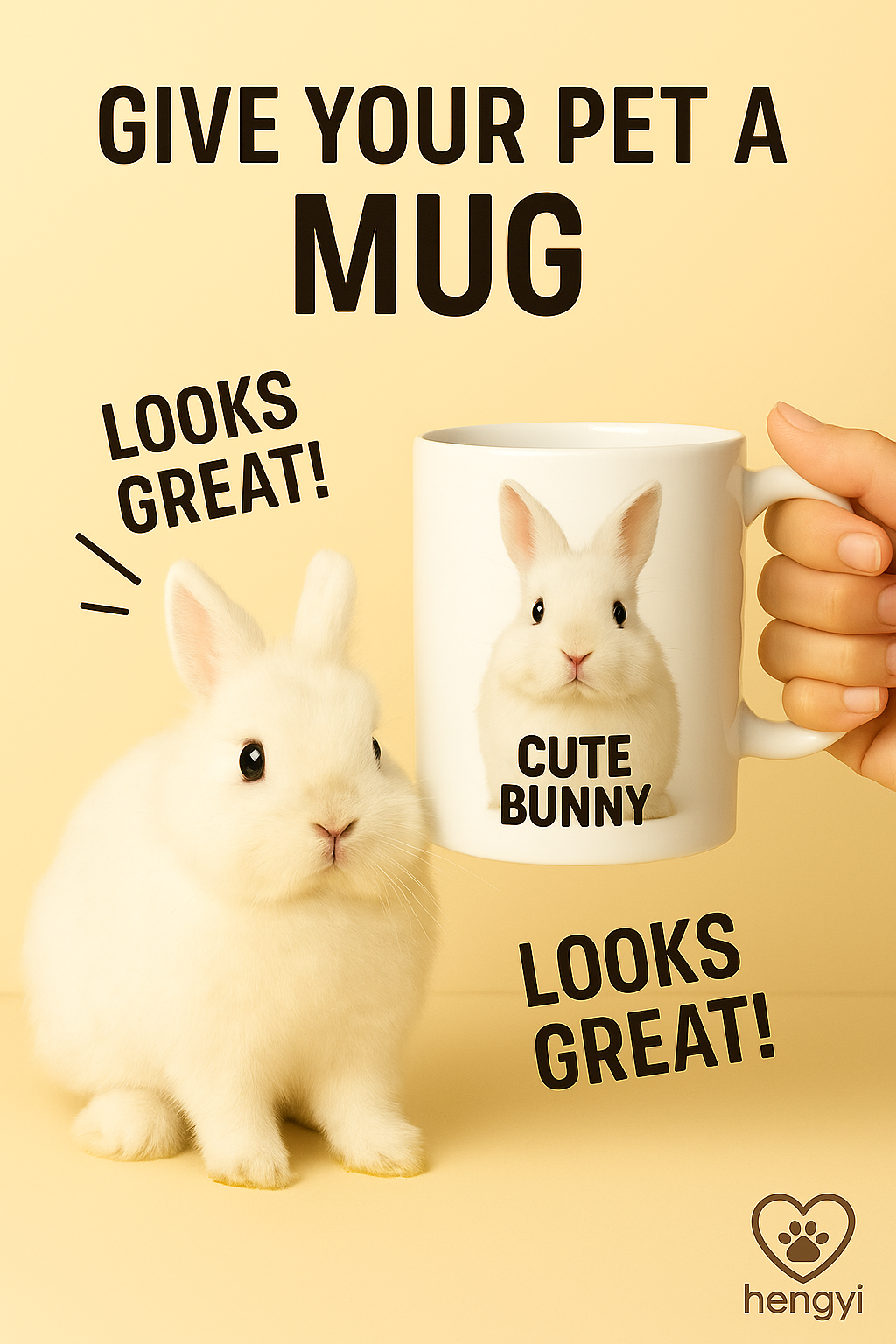Custom Bunny Mug – Hop Into Every Morning