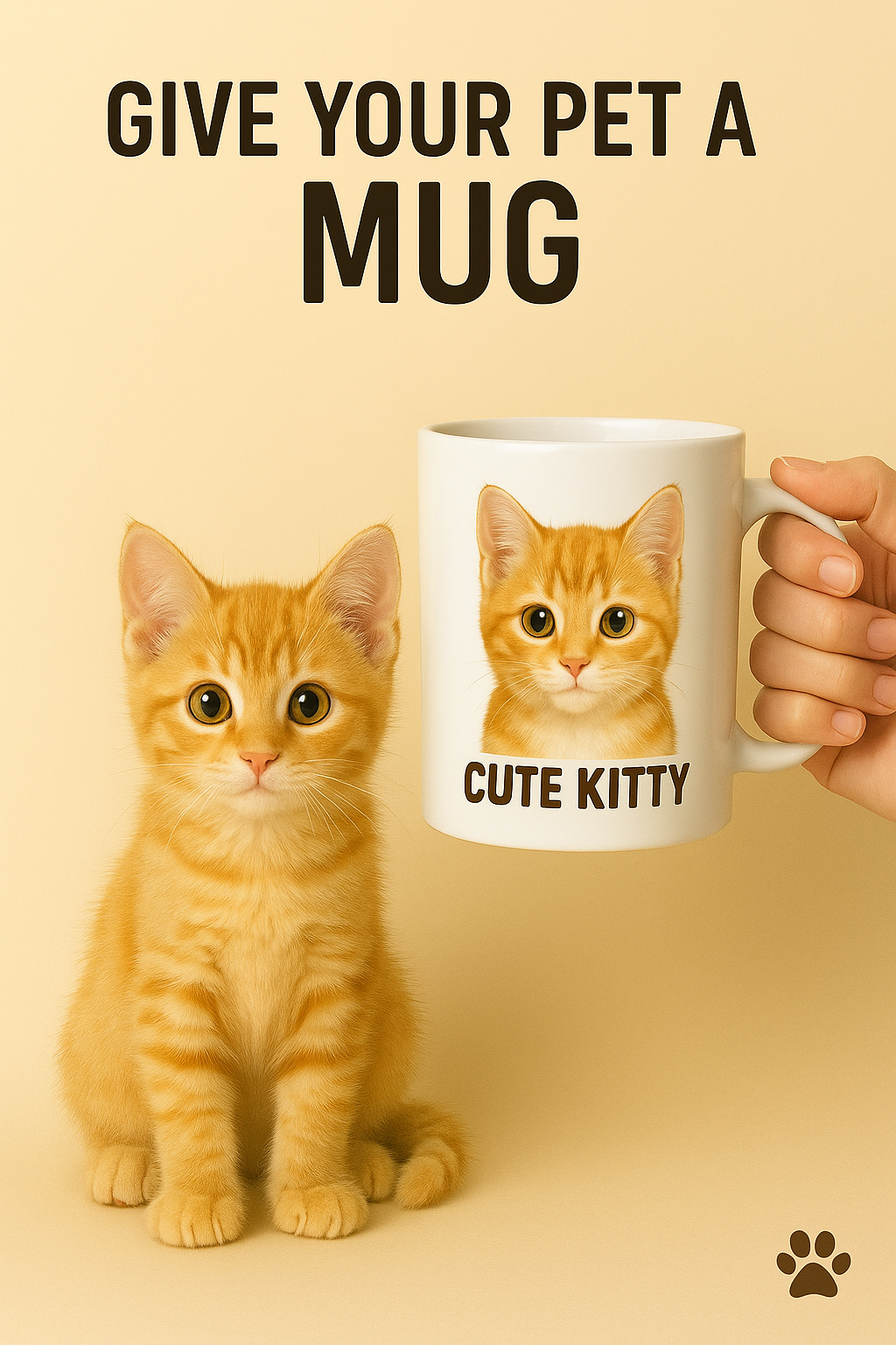 Custom Cat Mug – Your Kitty, Your Cup