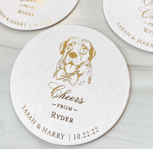 Custom Illustrated Pet Coasters