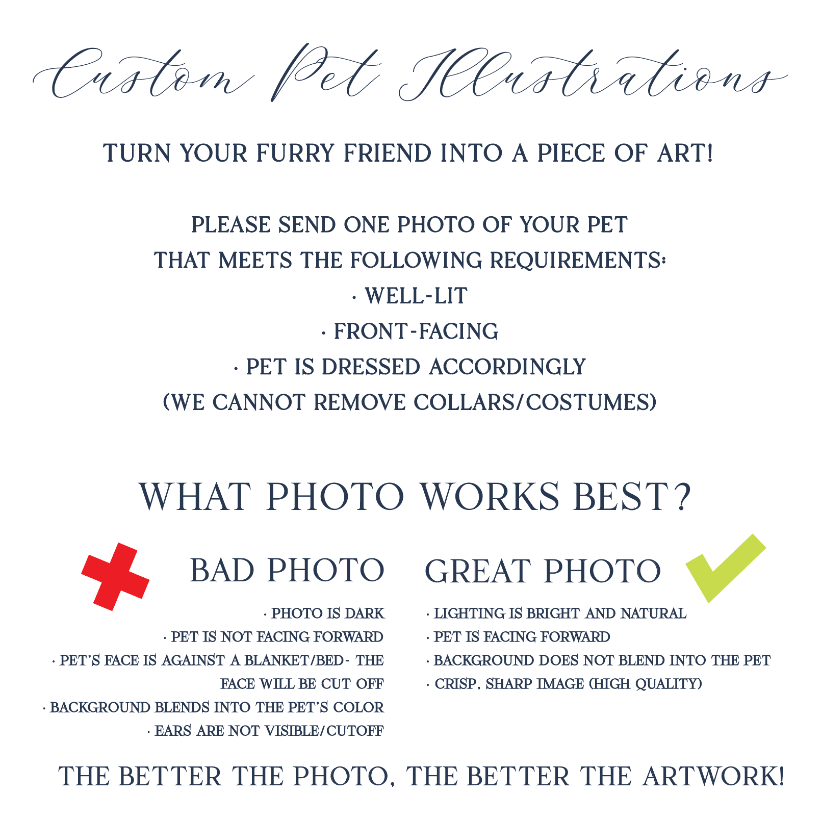 Signature Drinks Pet Wedding Bar Print