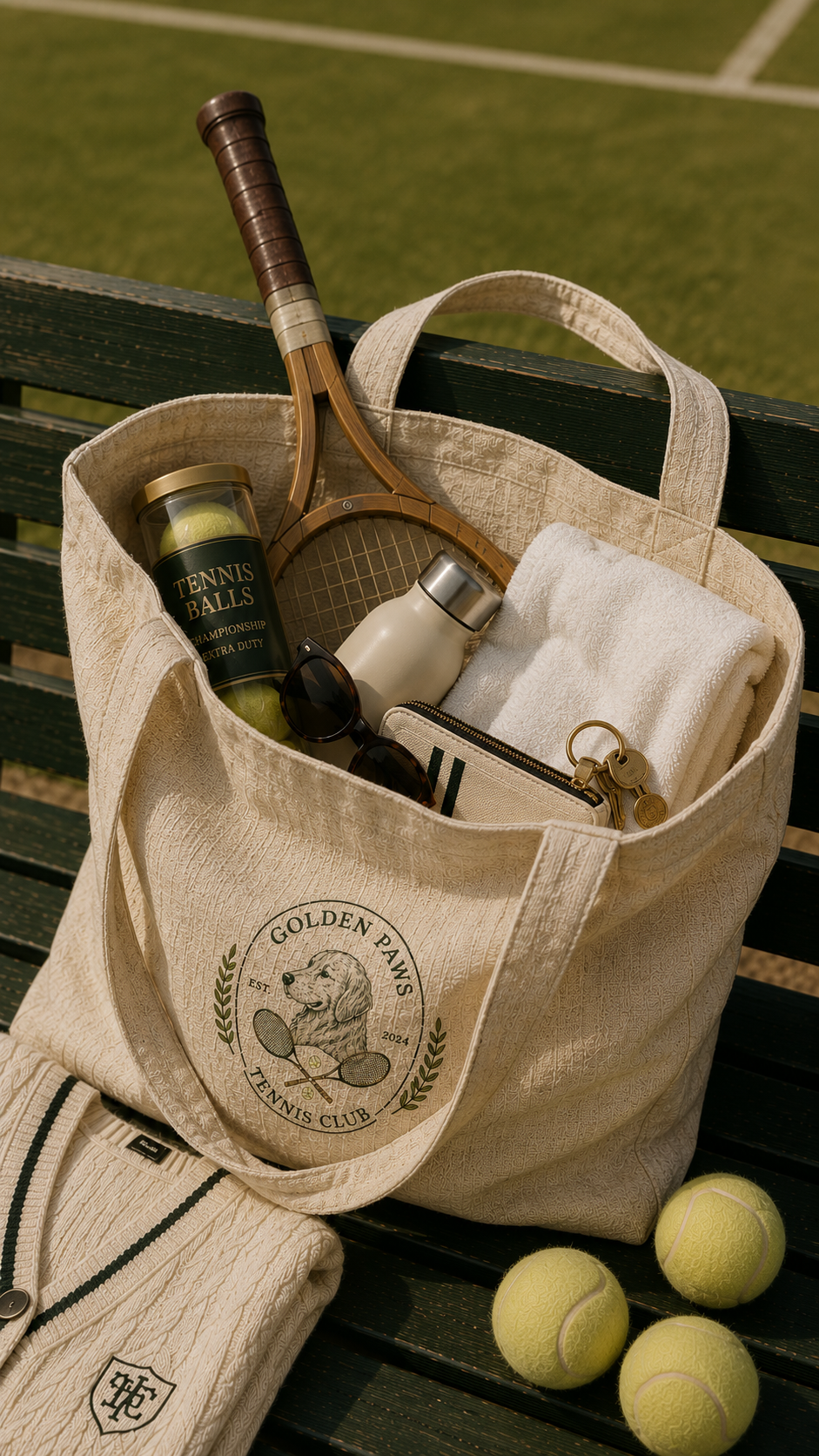 Golden Paws Sports Collection- Tennis Club