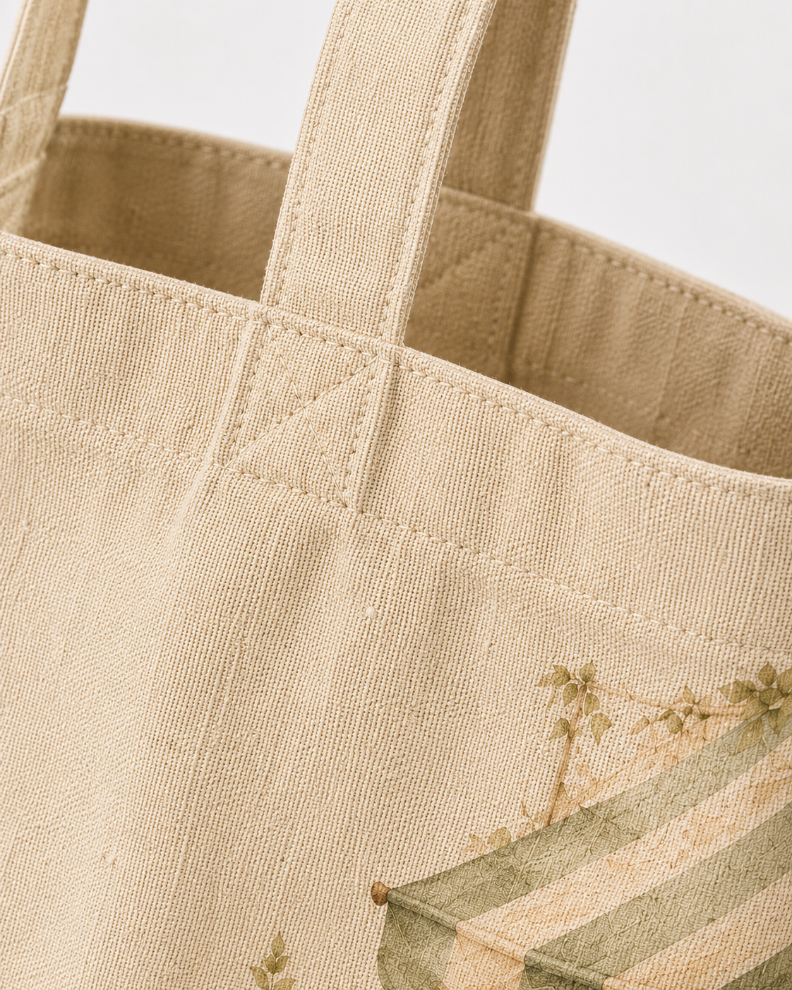 Paris Morning Market Golden Retriever Canvas Tote Bag